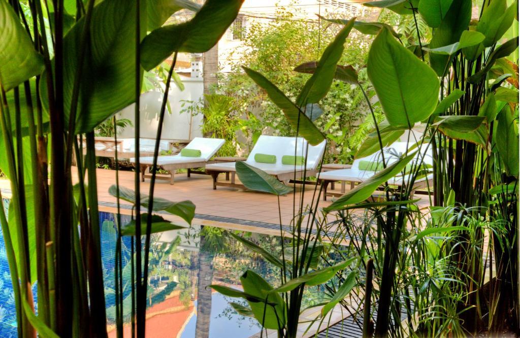 Villa Langka Hotel & Restaurant Phnom Penh Bilik gambar