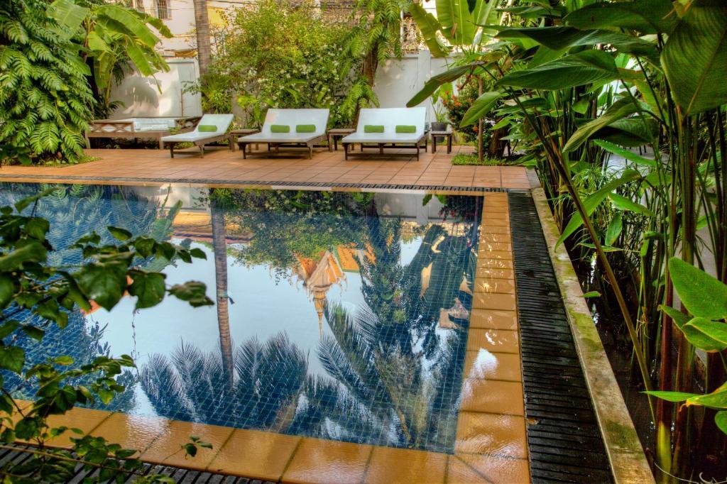 Villa Langka Hotel & Restaurant Phnom Penh Luaran gambar